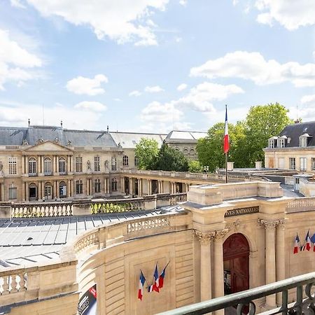 Apartamento Le Marais, Fantastic View On Archives Nationales París Exterior foto