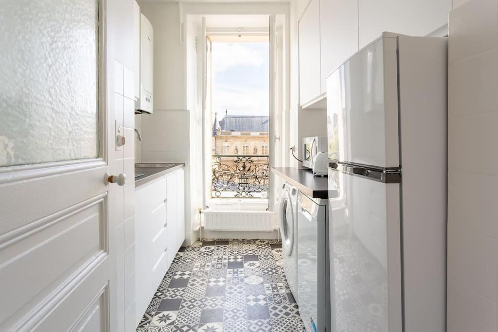 Apartamento Le Marais, Fantastic View On Archives Nationales París Exterior foto